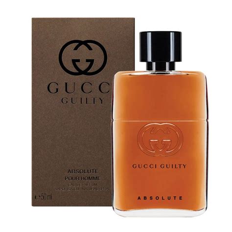 gucci guilty absolute pour homme eau de parfum 50ml spray|gucci guilty pour homme12 ml.